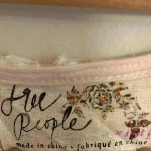 Free People | Miles of Lace Cream Dress - Picture 5 of 7